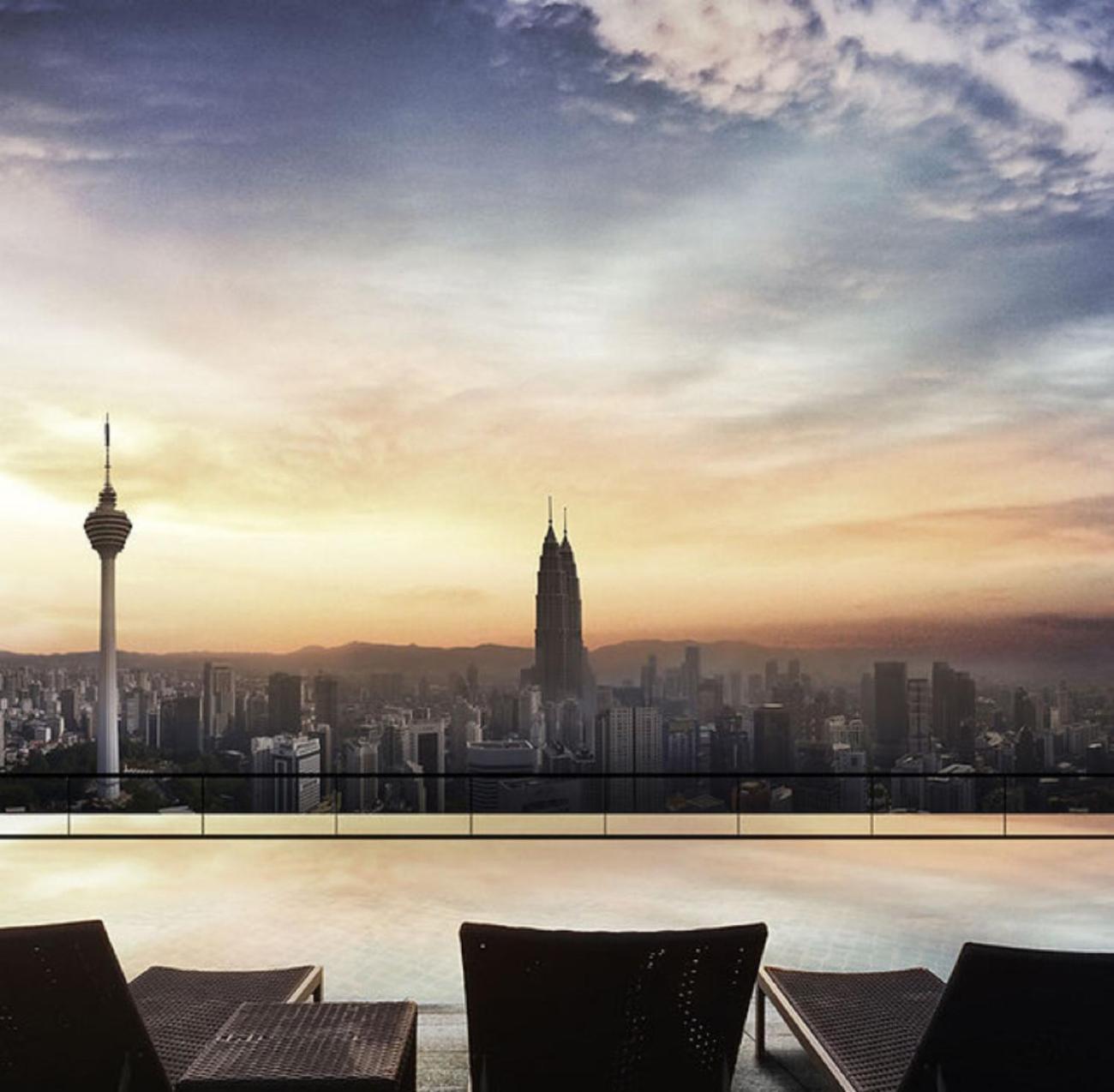Ceylonz Suites Infinity Pool By Bukit Bintang Kuala Lumpur Exteriör bild